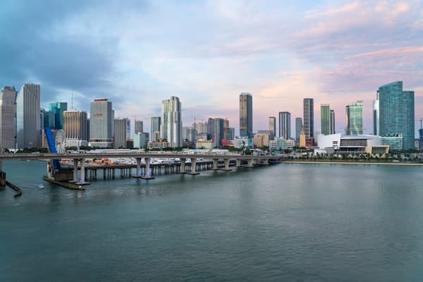 Miami Skyline 2 Photography Art | Jen Helton Photography