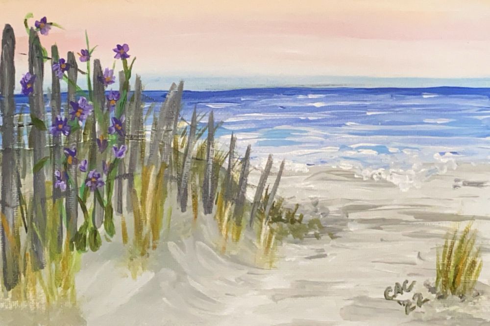 Beach Walk Art | Covey Artistic Creations