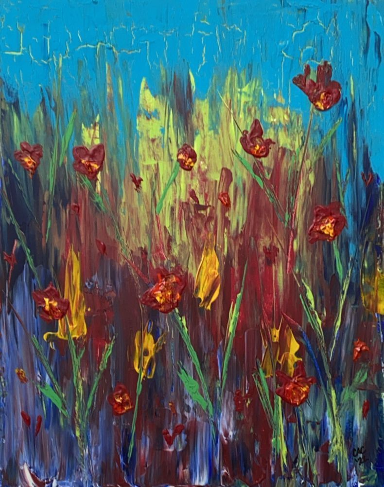 Abstract Meadow Art | Covey Artistic Creations