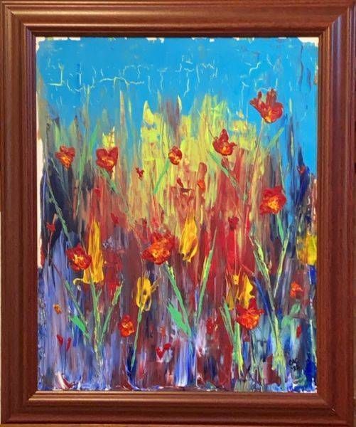 Abstract Meadow Art | Covey Artistic Creations