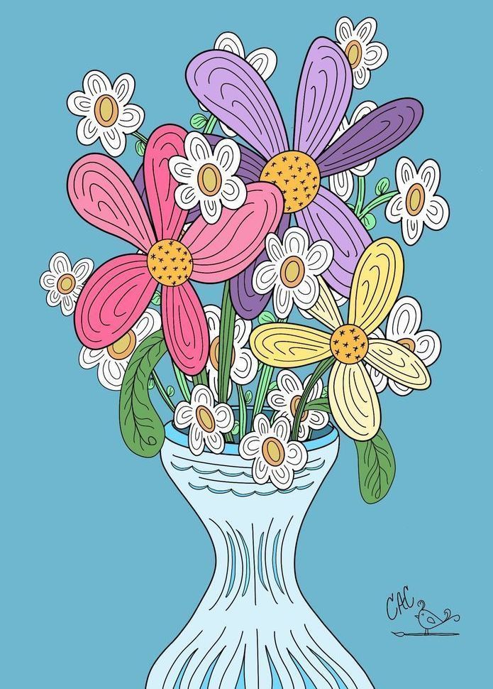 Friendship Blooms Art | Covey Artistic Creations