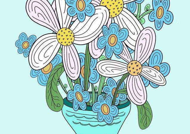 Forget Me Not Art | Covey Artistic Creations