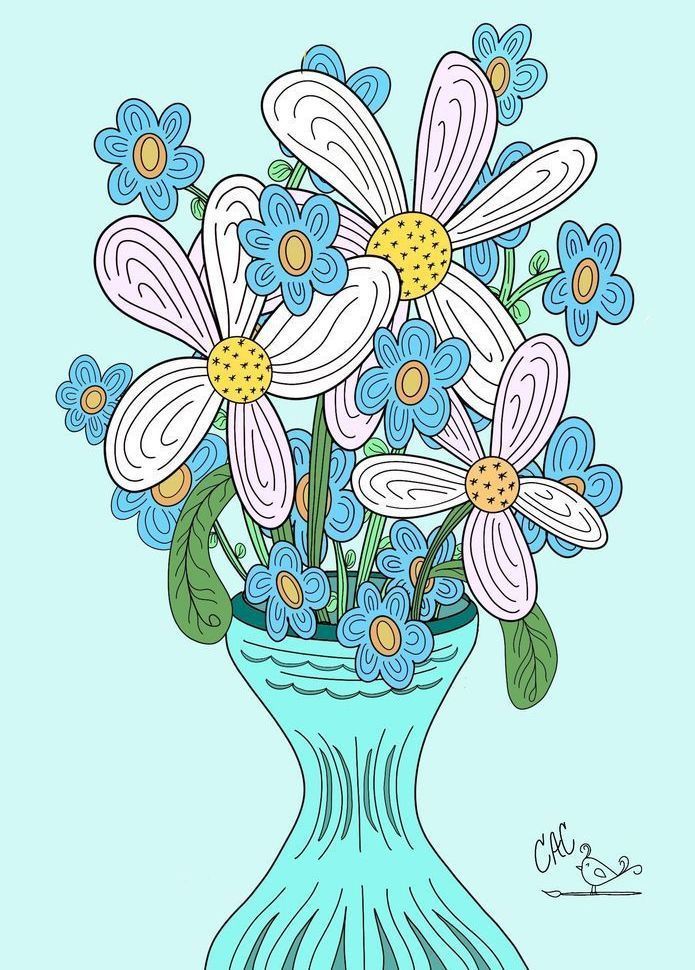 Forget Me Not Art | Covey Artistic Creations