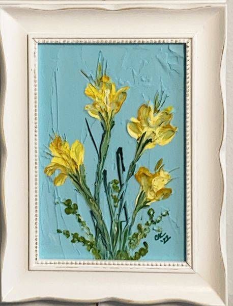 Four Small Daylilies Art | Covey Artistic Creations