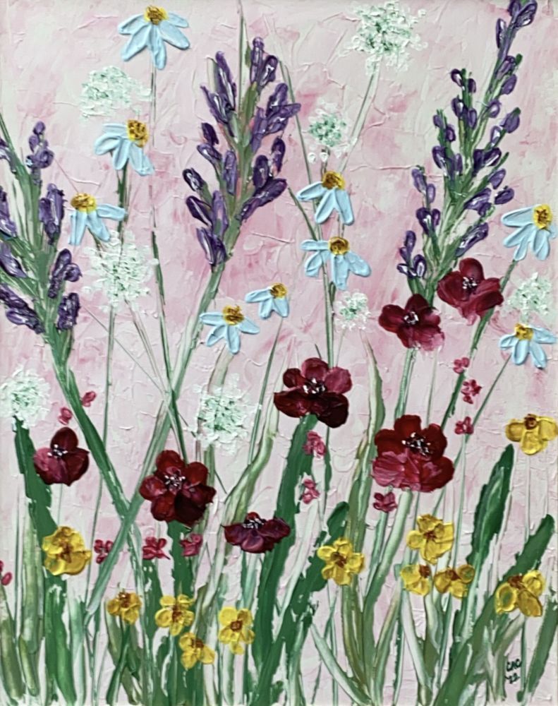 Pink Meadow Art | Covey Artistic Creations