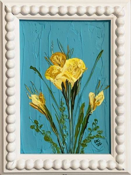 Three Small Daylilies Art | Covey Artistic Creations