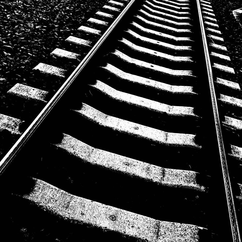 Tracks   Black And White Photography Art | Heather Loftes Photography