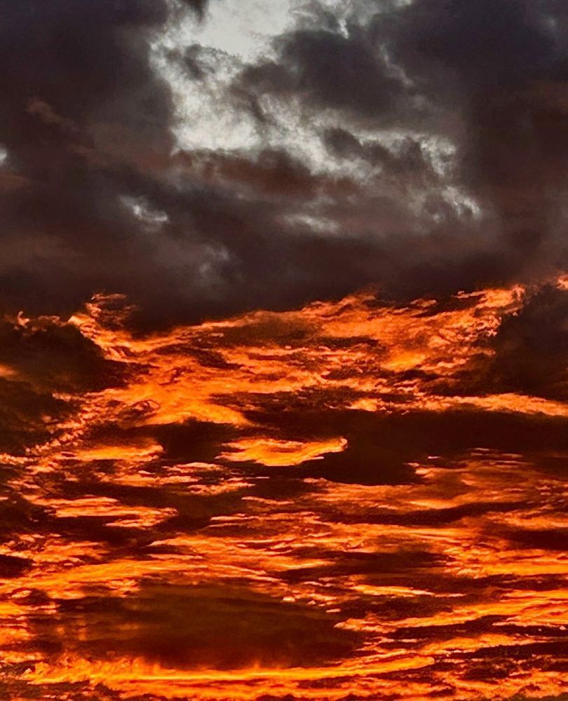 Dusk Clouds Photography Art | Heather Loftes Photography