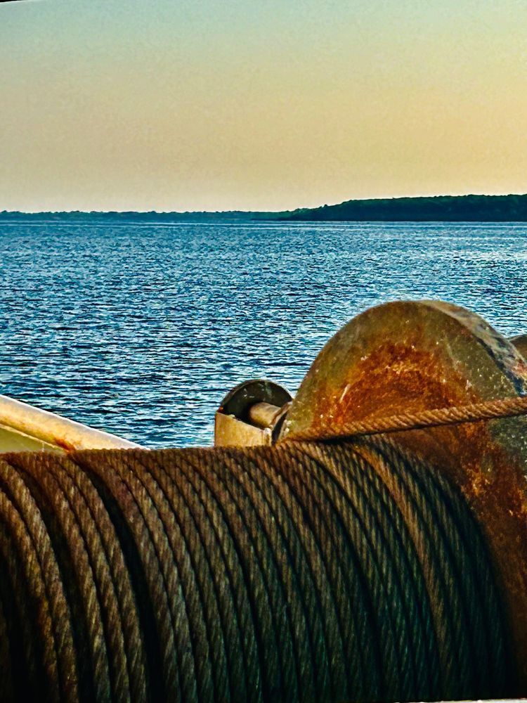 Boat Tow Line Photography Art | Heather Loftes Photography