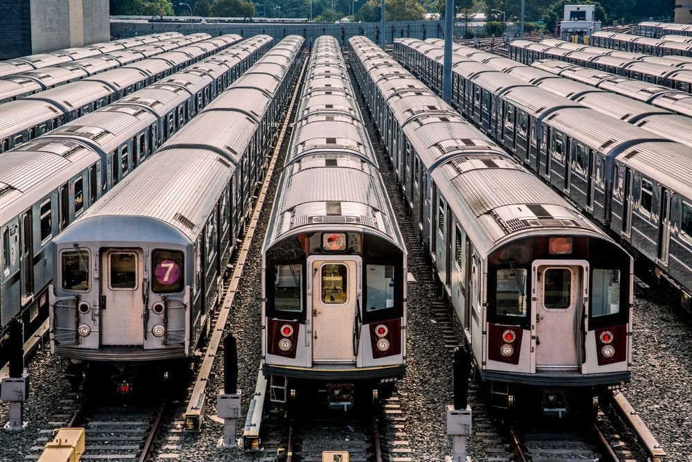 7 Trains Photography Art | Brian Avenius Photography
