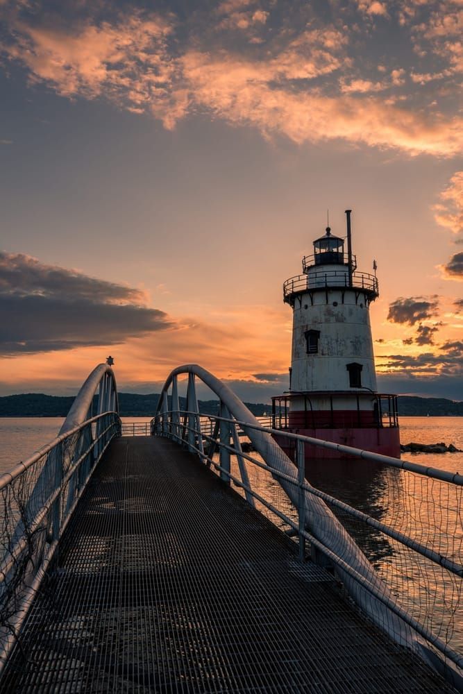 The Other Little Lighthouse By The Great Gray Bridge Photography Art | Brian Avenius Photography