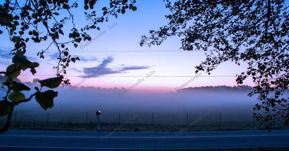 Ardmore Ridge at Daybreak in April