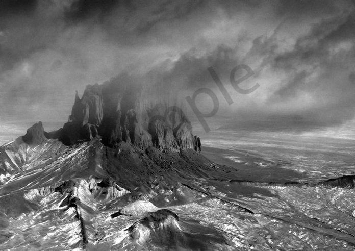 Stormclouds Over Ship Rock