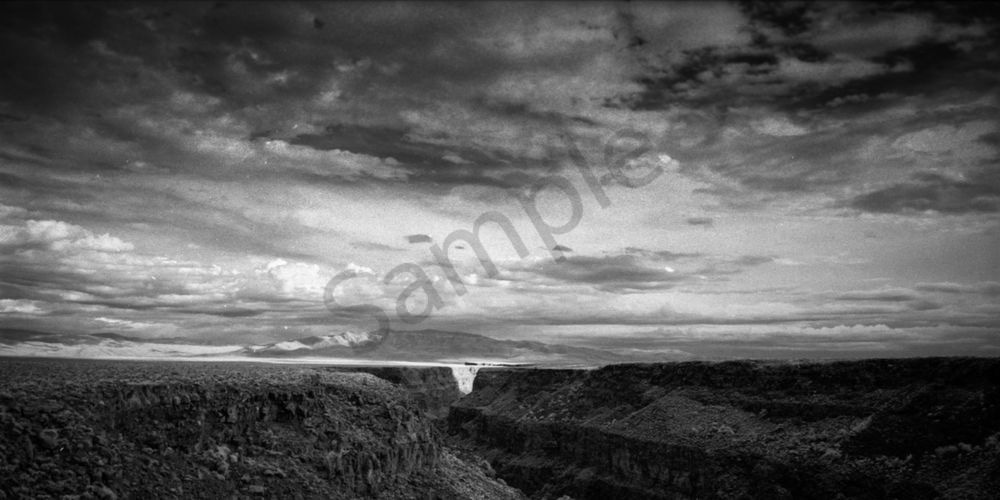 The Taos Gorge I Photography Art | Radiant Imagination Media, LLC