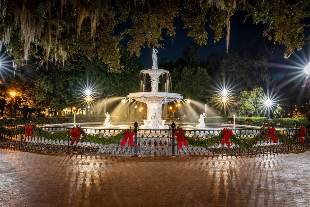 Forsyth Fountain at Night '25