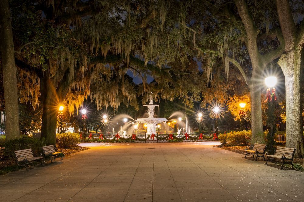 Forsyth Fountain at Night '24