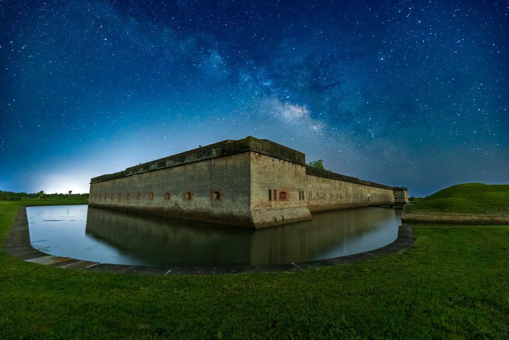 Fort Pulaski Milky Way 2