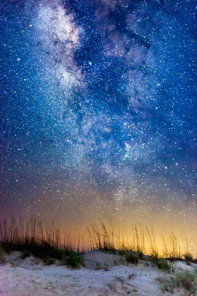 Tybee Stars and Sand before Sunrise