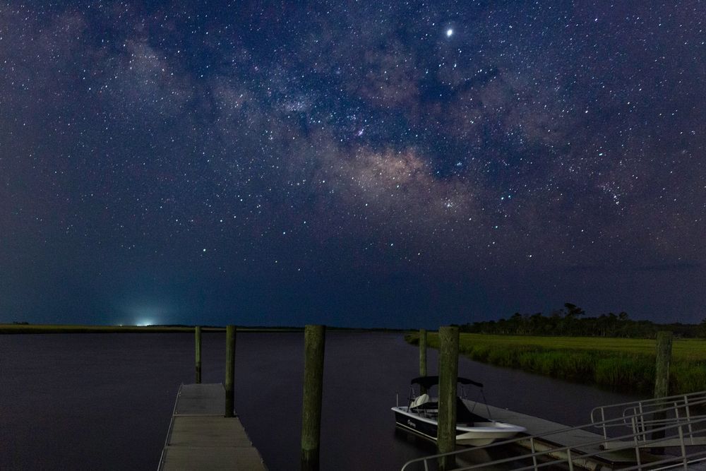 Ossabaw Dock Milky Way View