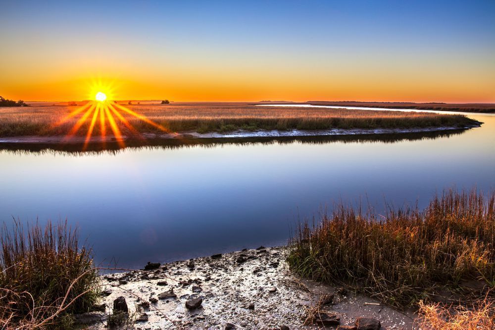 Sunrise at Harris Neck Creek