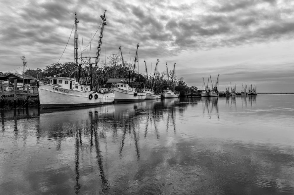 Darien Shrimp Boat Fleet
