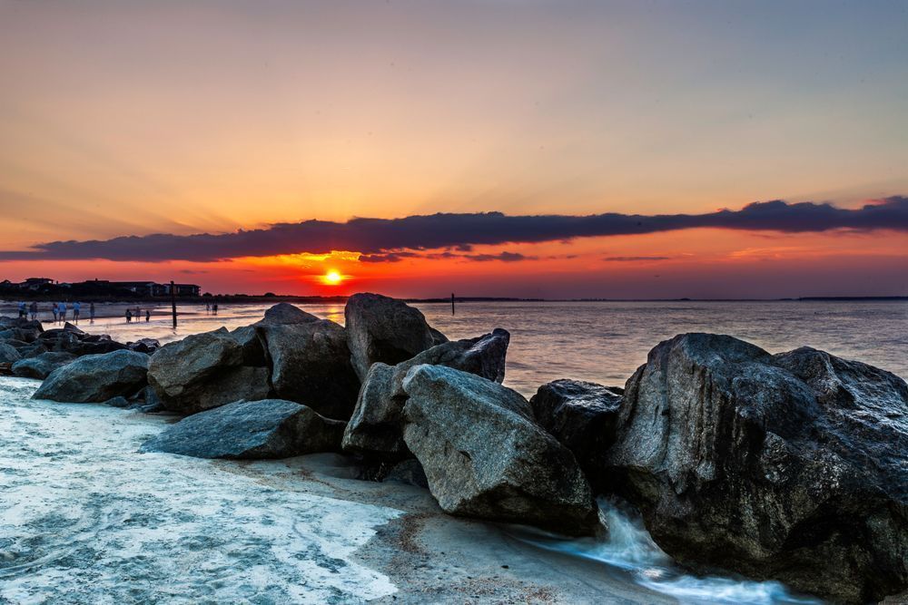 Tybee North Beach Sunset