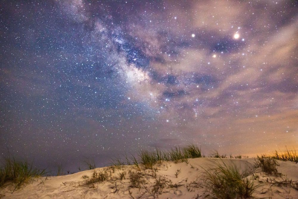 Sand Dunes and Midnight Stars