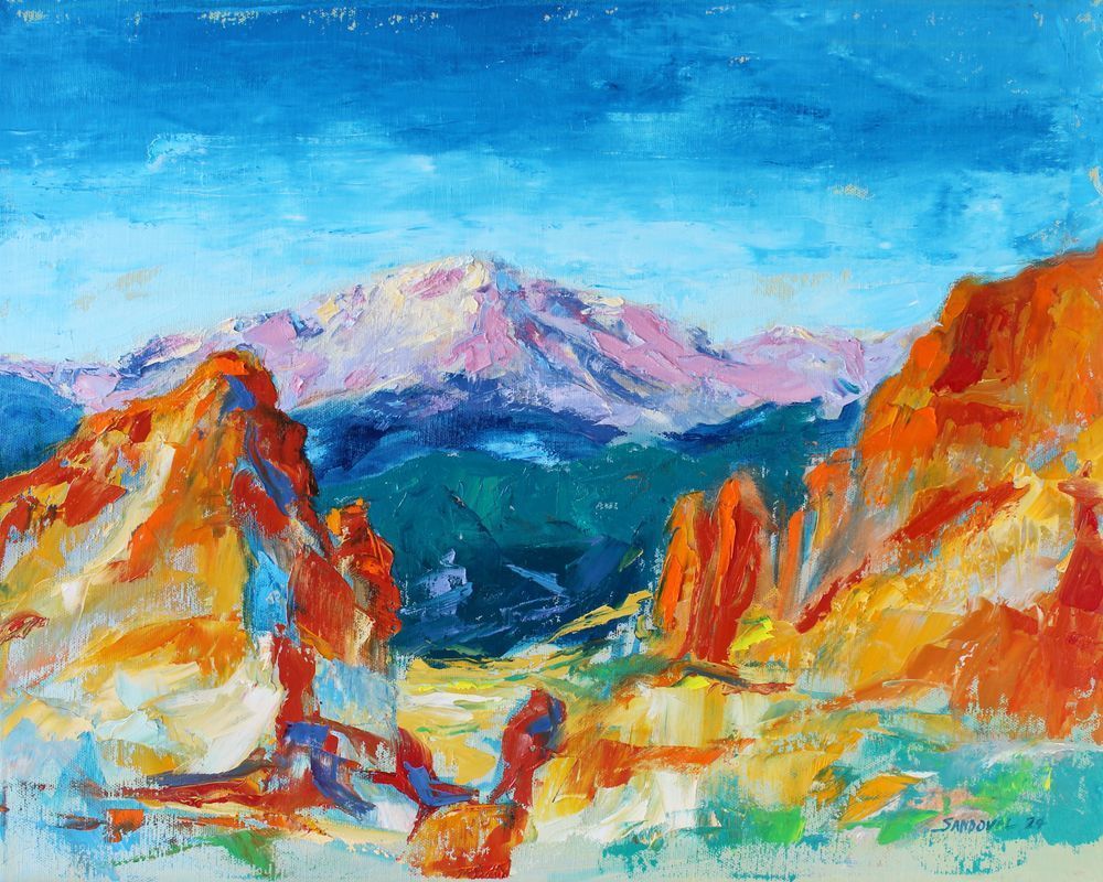Pikes Peak And Garden Of The Gods Art | bernardsandoval