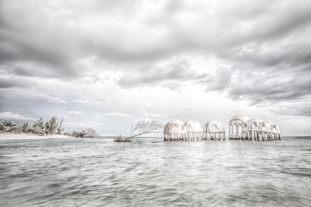 Dome Homes Cape Romano |Florida | FL | Dennis Goodman Photography