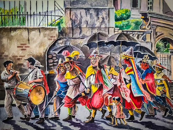 Spanish Colorful Parade