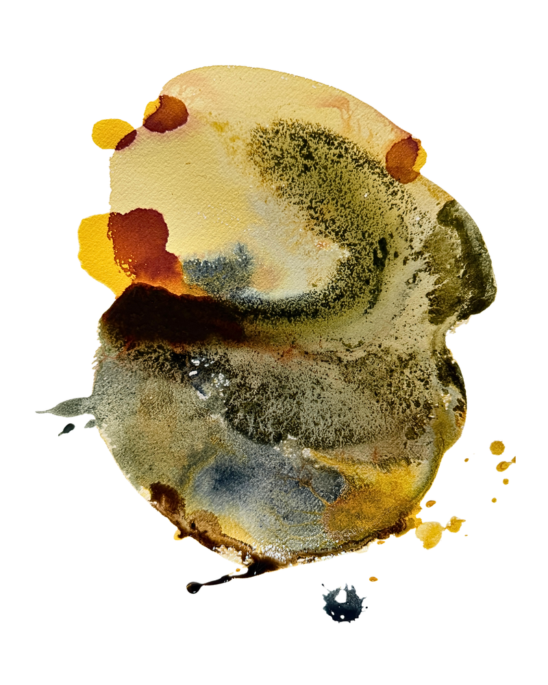 art prints 8x10in - Abstract ink 2603