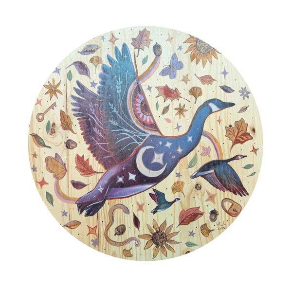 I Spy Fall Canada Goose  Custom Prints Art | Hill Yeah! Eco Art Studio