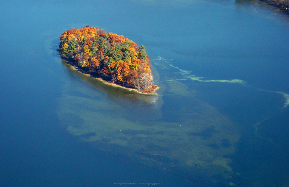 Canadarago Lake Deowongo Island Richfield Springs New York Autumn Photography Art | Alan Lincourt Photography Dot Com