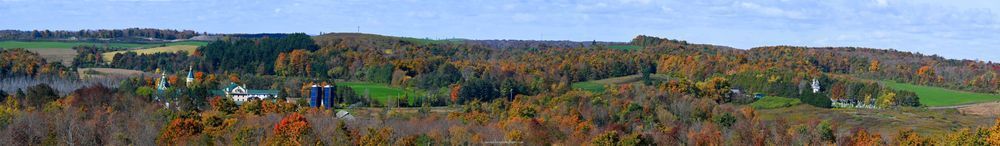 Russian Orthodox Holy Trinity Monestary Panarama 48 X7 Photography Art | Alan Lincourt Photography Dot Com