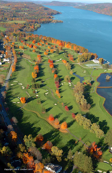 Autumn Leather-Stocking Golf Course Otsego Lake