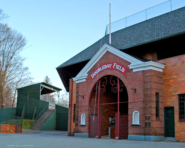 Doubleday Field Entrance with Pressbox AEL 6644A 16X20