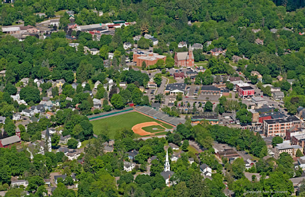 Doubleday Field Cooperstown Looking West 17x11