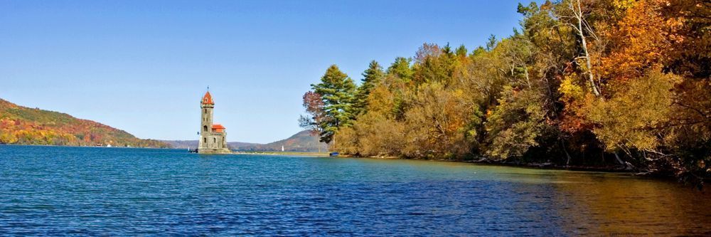 Kingfisher Tower Summer Otsego Lake Ny Photography Art | Alan Lincourt Photography Dot Com