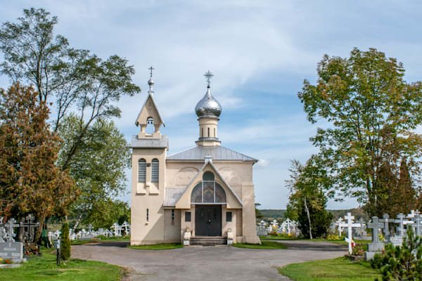 Holy Trinity Russion Monastery Cemetary in Summer Jordanville NY