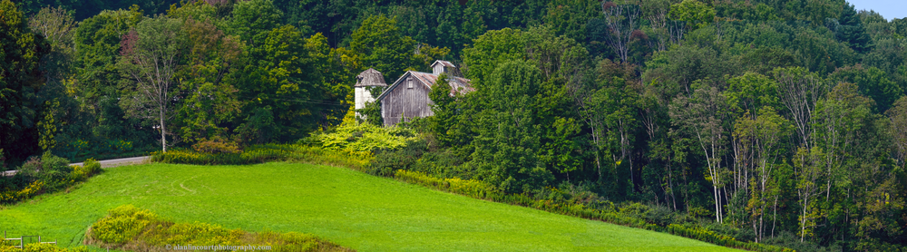 Lonely Barn Watches Over Field Photography Art | Alan Lincourt Photography Dot Com