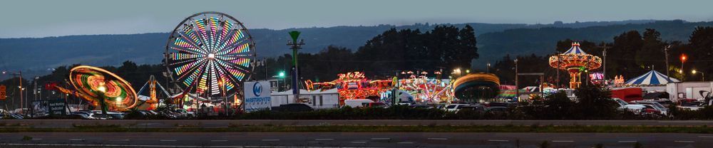 Rural Upstate Ny Nightime At Herkimer County Fair 7 4 Photography Art | Alan Lincourt Photography Dot Com