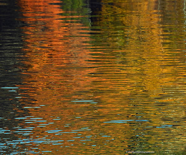 Soothing Orange Glow Contemplation