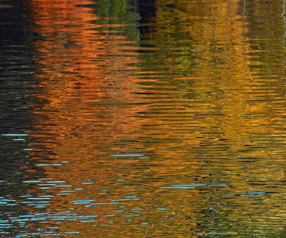 Soothing Orange Glow Contemplation Photography Art | Alan Lincourt Photography Dot Com