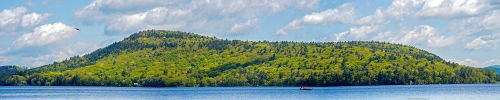 Sleeping Lion Otsego Lake Springtime Cooperstown Ny 40x8 Photography Art | Alan Lincourt Photography Dot Com