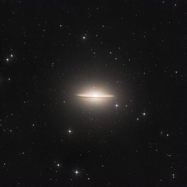Sombrero Galaxy Glow