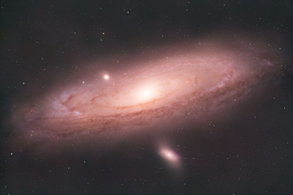 Andromeda Galaxy (M31) — RGB + Hα Astrophotograph