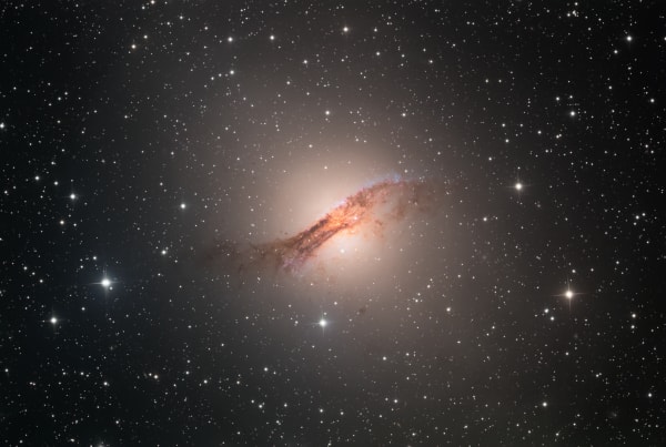 Centaurus A (NGC 5128, Caldwell 77)   Peculiar Elliptical Galaxy