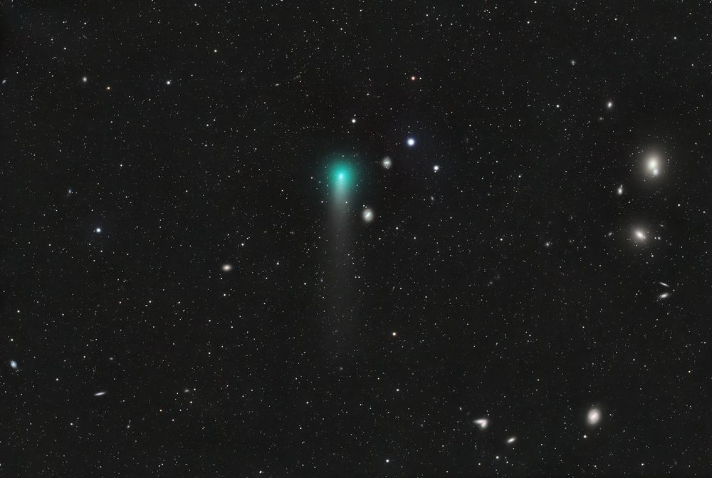 Comet 62 P/Tsuchinshan Photography Art | MaximAstroPhoto