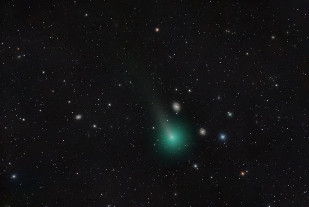 Comet 62 P/Tsuchinshan Photography Art | MaximAstroPhoto