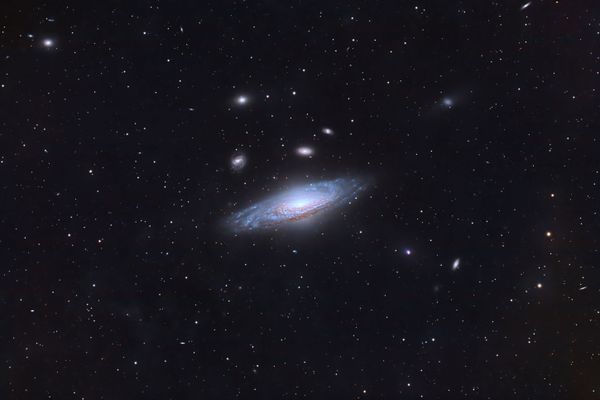 NGC-7331 Deerlick group of galaxies